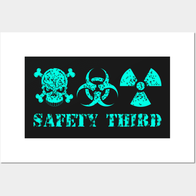 safety third Wall Art by hottehue